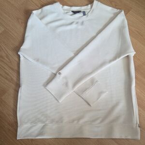 Danskin Cream Crewneck Top